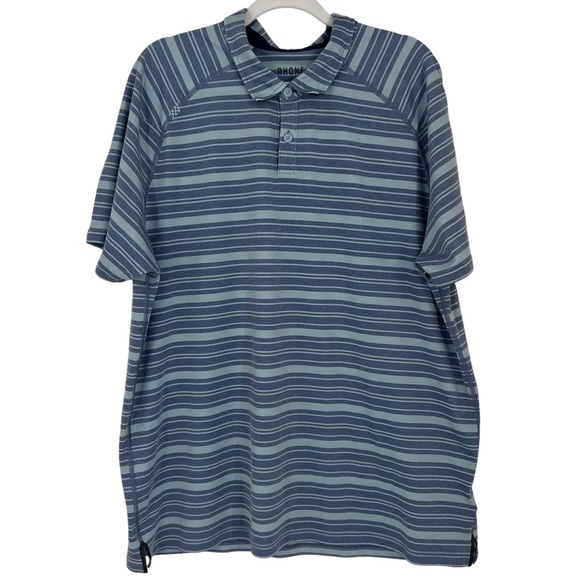 RHONE Other - Rhone‎ Striped Short Sleeve Polo Size XXL